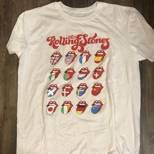 Women’s Rolling Stones concert tee